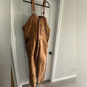EUC Dickies Insulated Bib Overalls - XLT